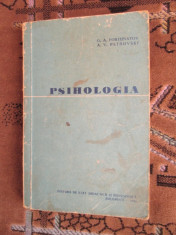 FORTUNATOV / PETROVSKI - PSIHOLOGIA (1960) foto