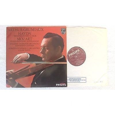 HAYDN / MOZART - Violinkonzert C-dur / Violonkonzert A-dur (vinil) foto