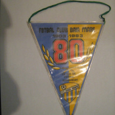 Fanion / FC Baia Mare / 80 de ani de fotbal baimarean - 1903-1983