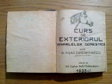 CURS DE EXTERIORUL ANIMALELOR DOMESTICE - G.K. Constantinescu - 1933, 512 p., Alta editura