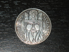 Moneda argint 100 franci Franta 1990, stare buna foto