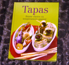 Tapas - retete clasice spaniole - editie lux - 250pag - 2+1 gratis - CA4 foto