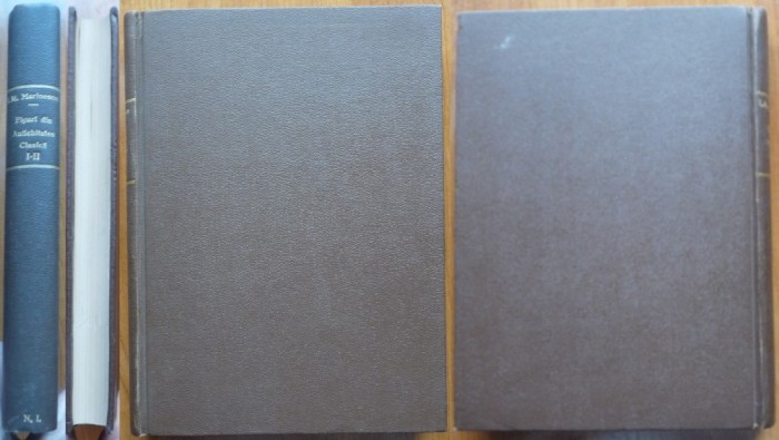 I. M. Marinescu, Figuri din antichitatea clasica, 1929 - 30, 2 volume in coligat
