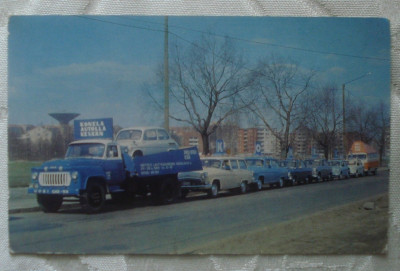 CP Rusia, URSS, caravana automobile rusesti in Finlanda, propaganda, anii &amp;#039;60 foto