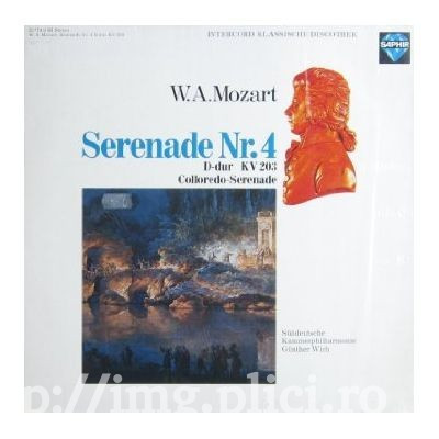 MOZART - Serenade Nr. 4 (vinil)