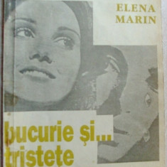 ELENA MARIN-BUCURIE SI... TRISTETE:MICI POVESTIRI PENTRU OAMENI MARI'94/autograf