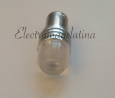 Bec auto led soclu Ba15 cu 1 smd 3W, cu 2 faze pentru Poziti-stop pe frana foto