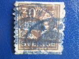 TIMBRE SUEDEA used, Stampilat