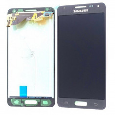 Ansamblu Lcd Display Touchscreen touch screen Samsung Galaxy Alpha G850F Black Negru ORIGINAL foto