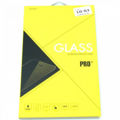 Folie protectie sticla securizata tempered glass LG G3 D855 foto