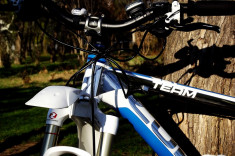 MTB CUBE furca ROCK SHOX REBA foto