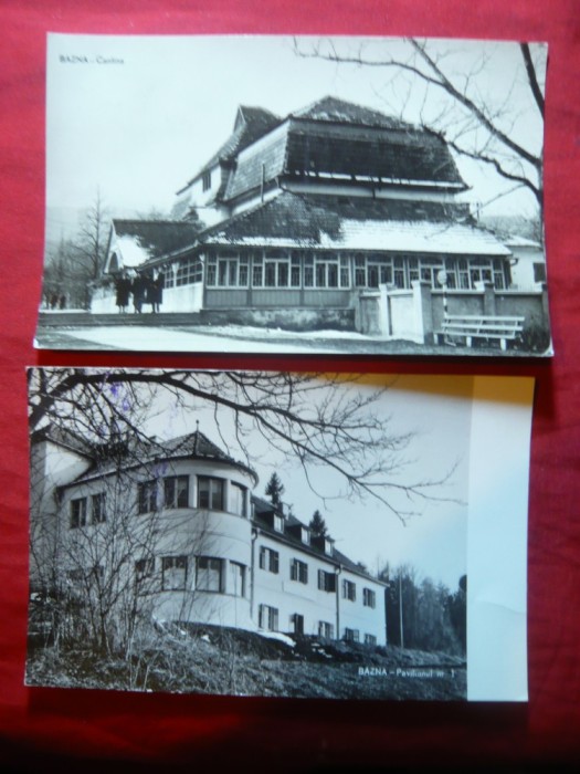 2 Ilustrate Bazna -Cantina si Pavilion 1 , circulat 1961