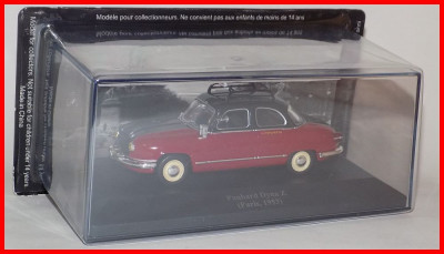 1953 - PANHARD DYNA Z - Taxi Paris (scara 1/43) foto