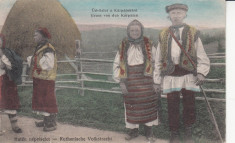 GRUSS VON DEN KARPATEN RUTENI CIRCULATA 1915 POSTA GERMANA FELDPOST foto