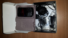 Vand BlackBerry 8520 curve negru putin folosit, foarte ingrijit 10/10. foto