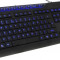 A4tech Tastatura A4Tech KD-800L neagra USB (lumina albastra), SUA