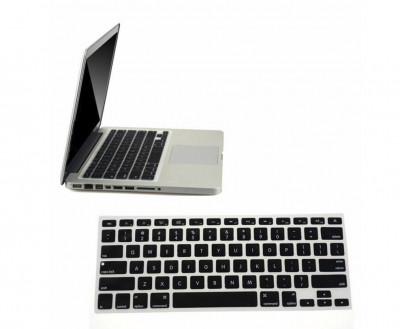 Husa de protectie pt tastatura US Apple Macbook Pro Air Retina 13 15 17 NEAGRA foto