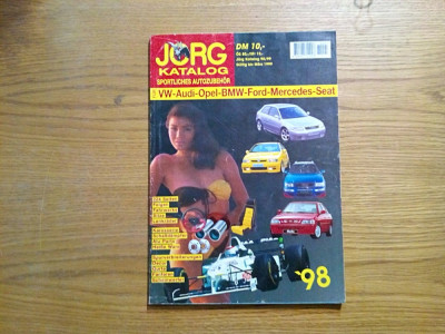 JORG KATALOG 98/99 - Sportliches Autozubehor - Gultig bis Marz 1999 foto