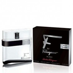 Salvatore Ferragamo F by Ferragamo Pour Homme Black EDT 50 ml pentru barbati foto