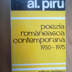 e2 POEZIA ROMANEASCA CONTEMPORANA 1950-1975 de AL.PIRU