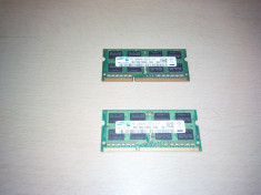 Memorie laptop SODIMM 4GB DDR3 1333 Mhz PC3 10600 (1x4Gb) Samsung TESTATA foto