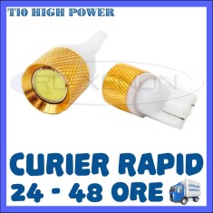 BEC AUTO LED LEDURI POZITIE T10 W5W - 1 SMD 1,5 W HIGH POWER - POZITII, NUMAR foto