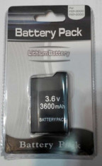 Baterie acumulator PSP Playstation seriile 1000 1004 Phat 1xxx 1003 3600mAh NOUA foto