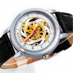 Ceas Winner Round Exclusive Personality Mecanic-Automatic Skeleton W4 | GARANTIE foto