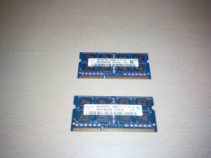 Memorie laptop SODIMM 4GB DDR3 1333 Mhz PC3 10600 (1x4Gb) Hynix TESTATA foto