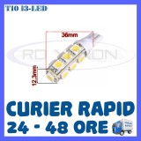 Cumpara ieftin BEC AUTO LED LEDURI POZITIE T10 (W5W) - 13 SMD - POZITII, PLAFONIERA, NUMAR, Universal, ZDM