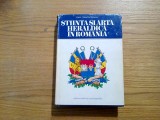 STIINTA SI ARTA HERALDICA IN ROMANIA - Dan Cernnovodeanu (autograf) - 1977, 566p