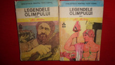 Legendele Olimpului eroii+zeii /2vol. / an 1983/565pag- Al.Mitru foto