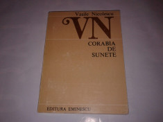 VASILE NICOLESCU - CORABIA DE SUNETE poeme foto