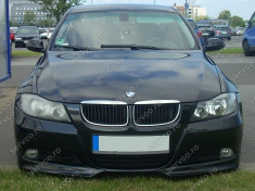 Prelungire splitter bara fata BMW E90 E91 M TECH Aero pachet seria 3 2005 - 2008 foto