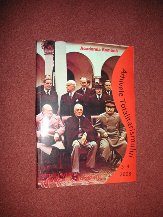Arhivele Totalitarismului Nr. 3-4, 2008