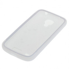 PC/TPU Flip Touch Cover pentru SG S4 Mini Transparent ON1142 foto