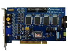 PLACA DE CAPTURA 100 FPS 16 CANALE VIDEO / 4 CANALE AUDIO GEOVISION GV-800B/16 foto