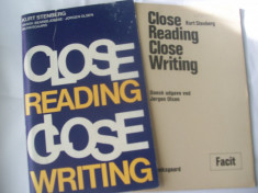 KURT STENBERG CLOSE READING CLOSE WRITING foto