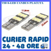 BEC AUTO LED LEDURI POZITIE T10 W5W - 6 SMD 5730 CANBUS FARA EROARE - POZITII, Universal, ZDM