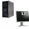 Calculator Dell Optiplex 755 MT, Intel Core 2 Duo E6750 2.66Ghz, 2Gb DDR2, 80GB, Combo + Monitor 17 inch diverse modele