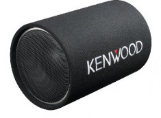 Subwoofer auto pasiv Kenwood cu incinta tub si difuzor de 12 inch foto