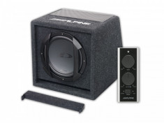 SUBWOOFER AUTO BASS REFLEX ALPINE SWE-815 foto