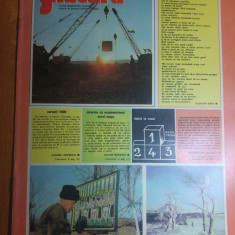 revista flacara 13 martie 1976-articol despre satul poenarei ,jud arges