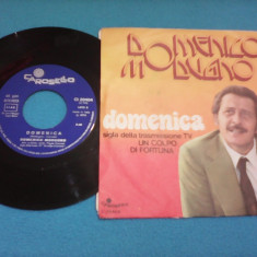 DISC VINIL VINYL DOMENICO MODUGNO,EDITIE LIMITATA TONOMAT FFF RAR ANUL 1975