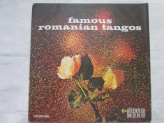 Orchestra Electrecord - Famous Romanian Tangos _ vinyl(LP) Romania foto