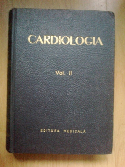 w0a Cardiologia - Vol II - sub redactia B. Theodorescu si C. Paunescu
