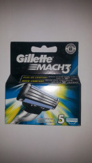 Rezerve Gillette Mach3 , 5 buc foto