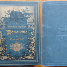 Monarhia austro - ungara , Galitia , 1898 , Viena ,editie si legatura bibliofila