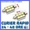 BEC AUTO LED LEDURI - SOFIT FESTOON C5W 36 mm - 6 SMD CANBUS FARA EROARE - NUMAR