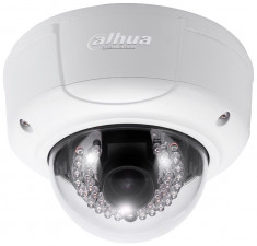 Camera ip dome de exterior Dahua, 1561p, 3mp, ir20m, slot de card foto